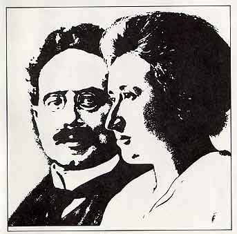 karl Liebknecht and Rosa Luxemburg
